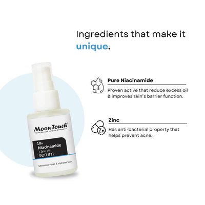 Glass Skin Niacinamide Serum 30ml– Pore Refining & Radiance