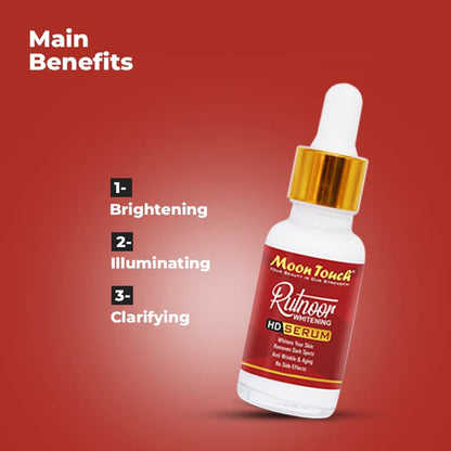 Best Selling Rutnoor Whitening Serum 20ml (Enhanced Glow & Brightened Complexion)