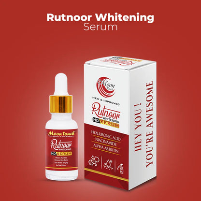Best Selling Rutnoor Whitening Serum 20ml (Enhanced Glow & Brightened Complexion)
