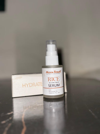 Rice Glass Skin Serum 30ml (Deep hydration for soft, plump skin)
