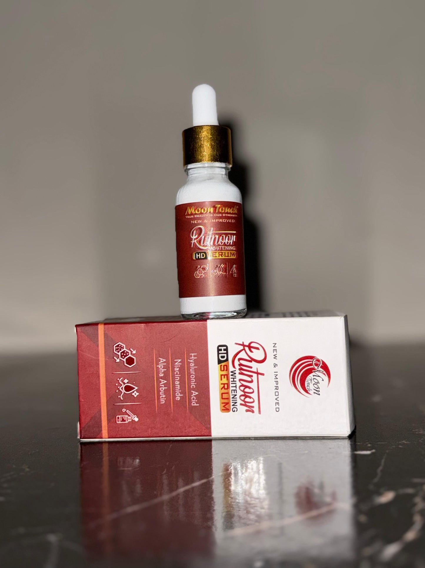 Best Selling Rutnoor Whitening Serum 20ml (Enhanced Glow & Brightened Complexion)