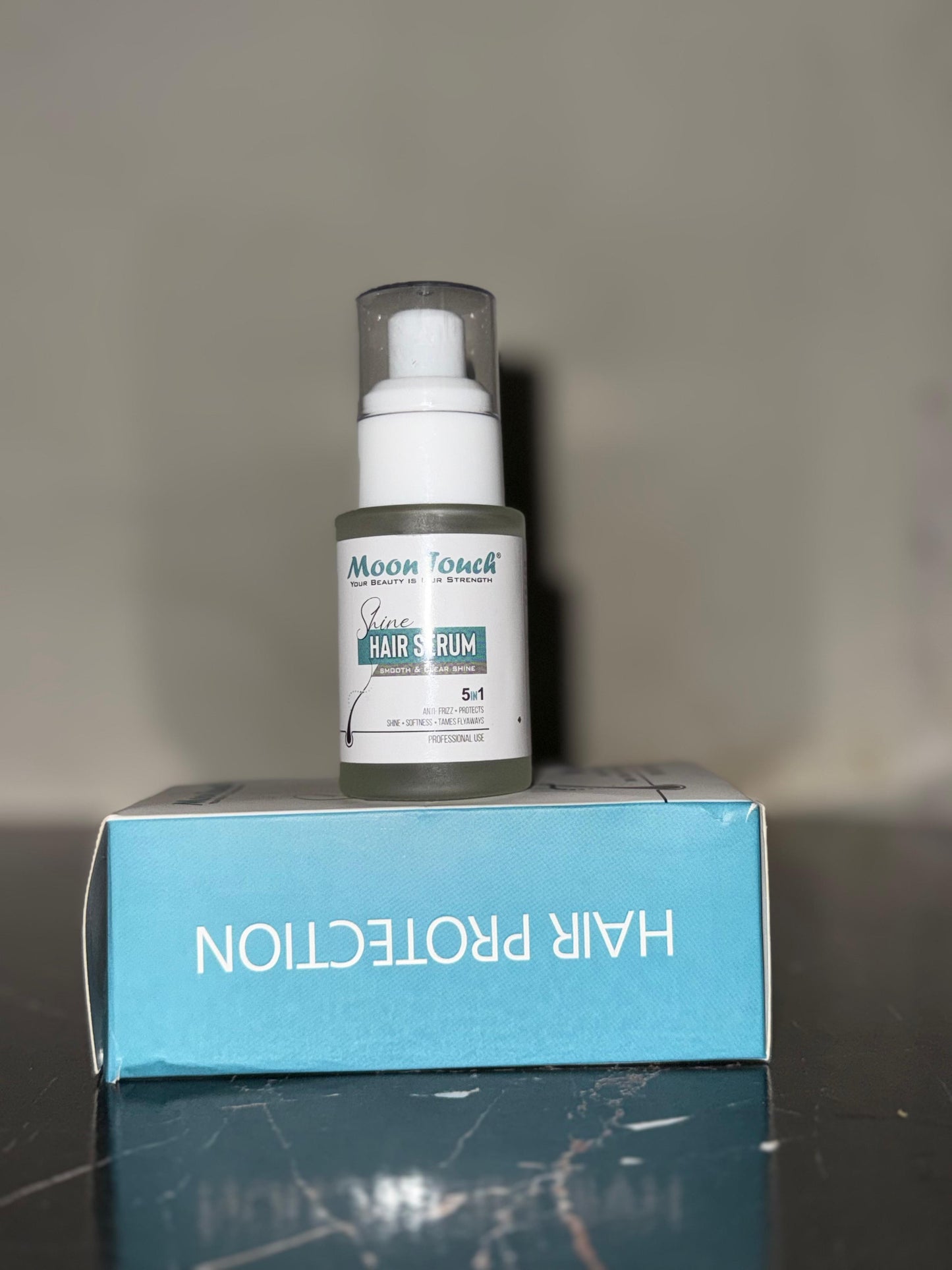 Anti Frizz Shine Hair Serum (Protect From Heat Damage)